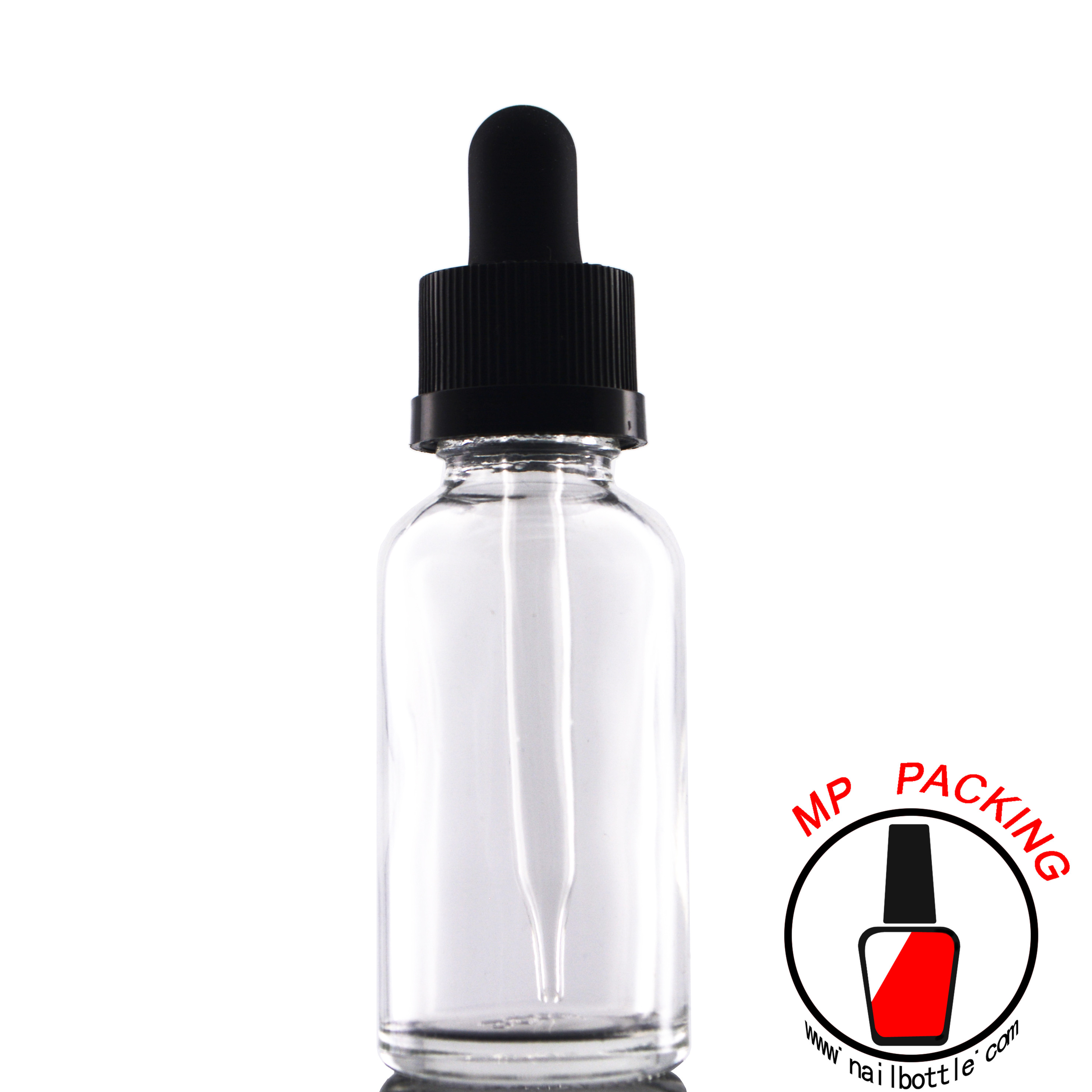 essential oil bottles wholesale clear glass European dropper  - copy
