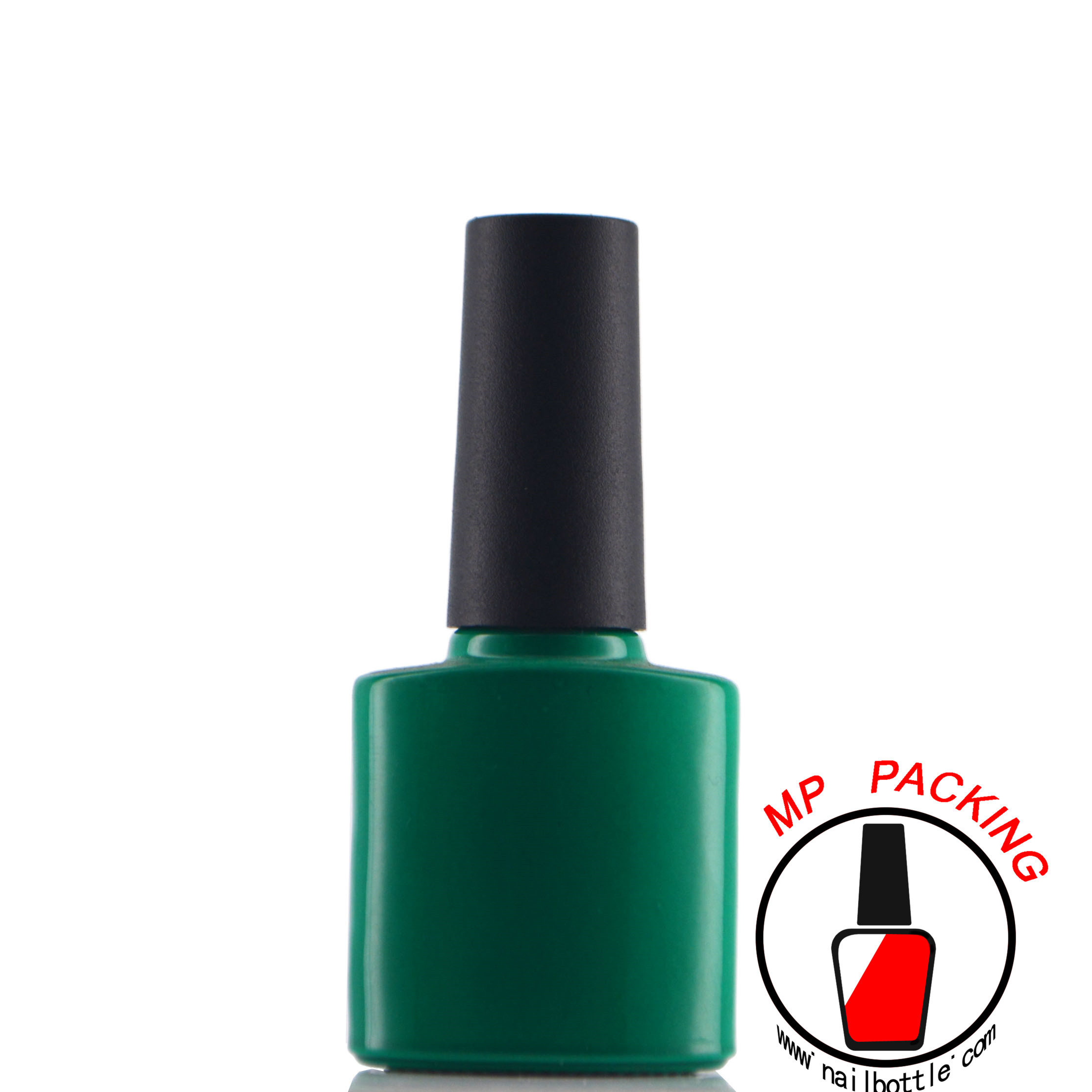 Oval shape empty gel polish bottle 8ml 