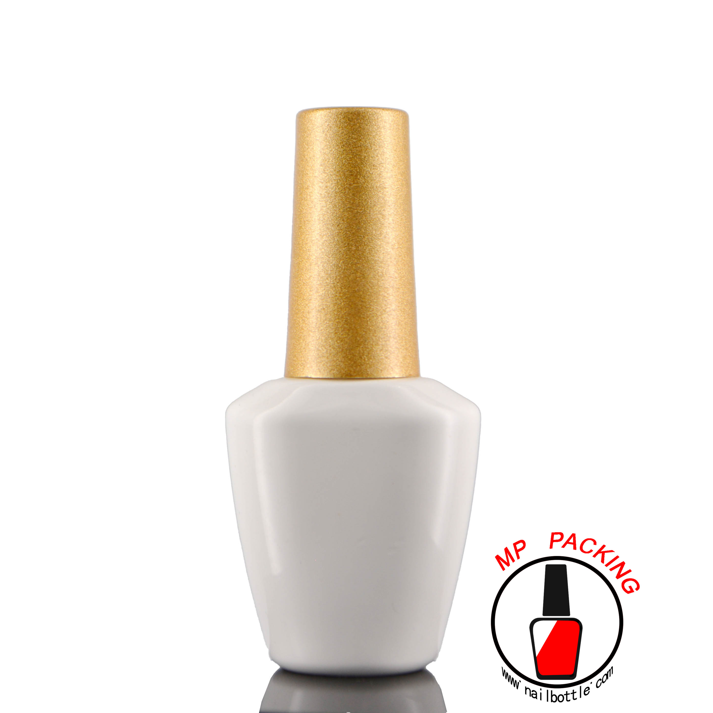 uv resistant white gel nail polish bottle 