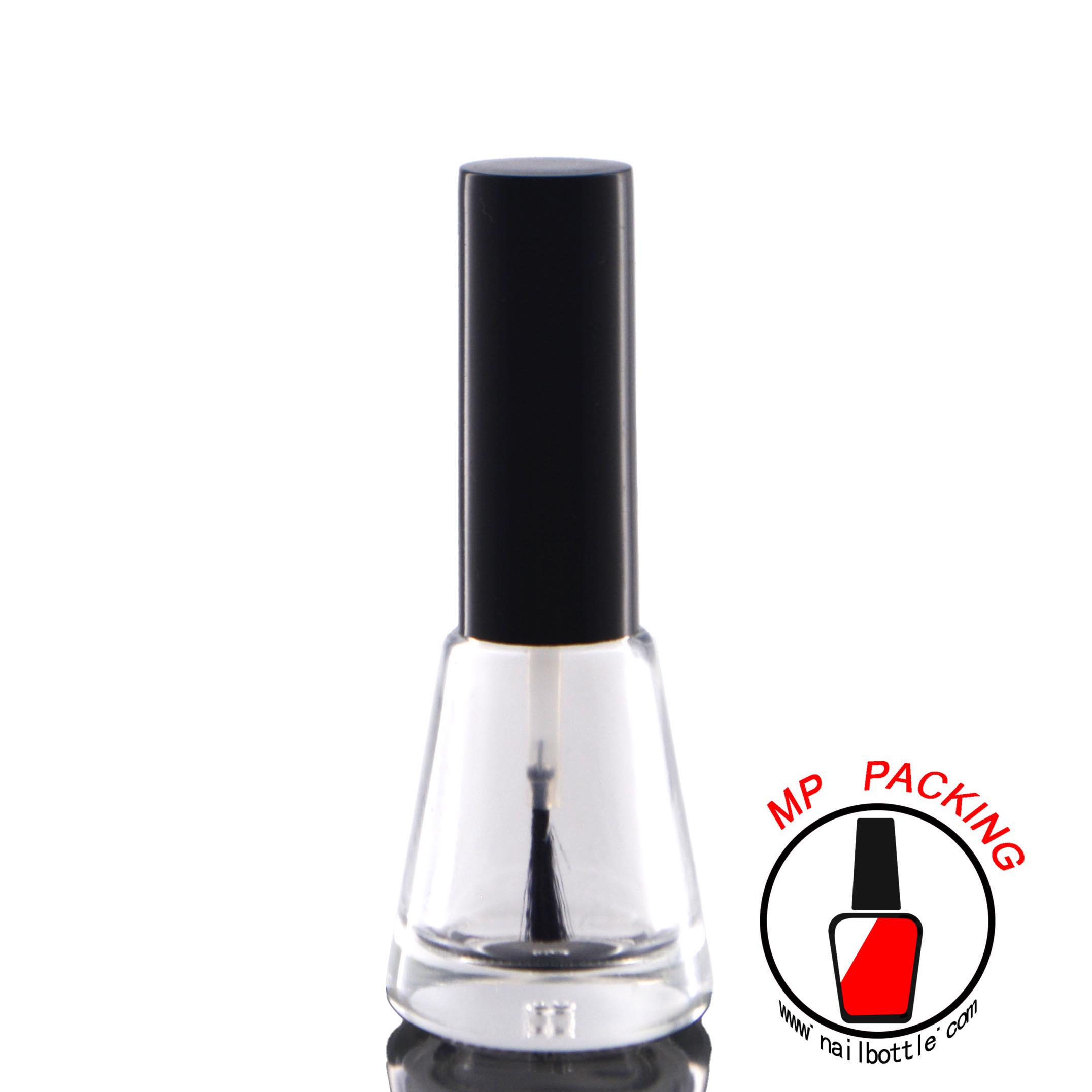 clear glass empty nail polish bottle good quality 