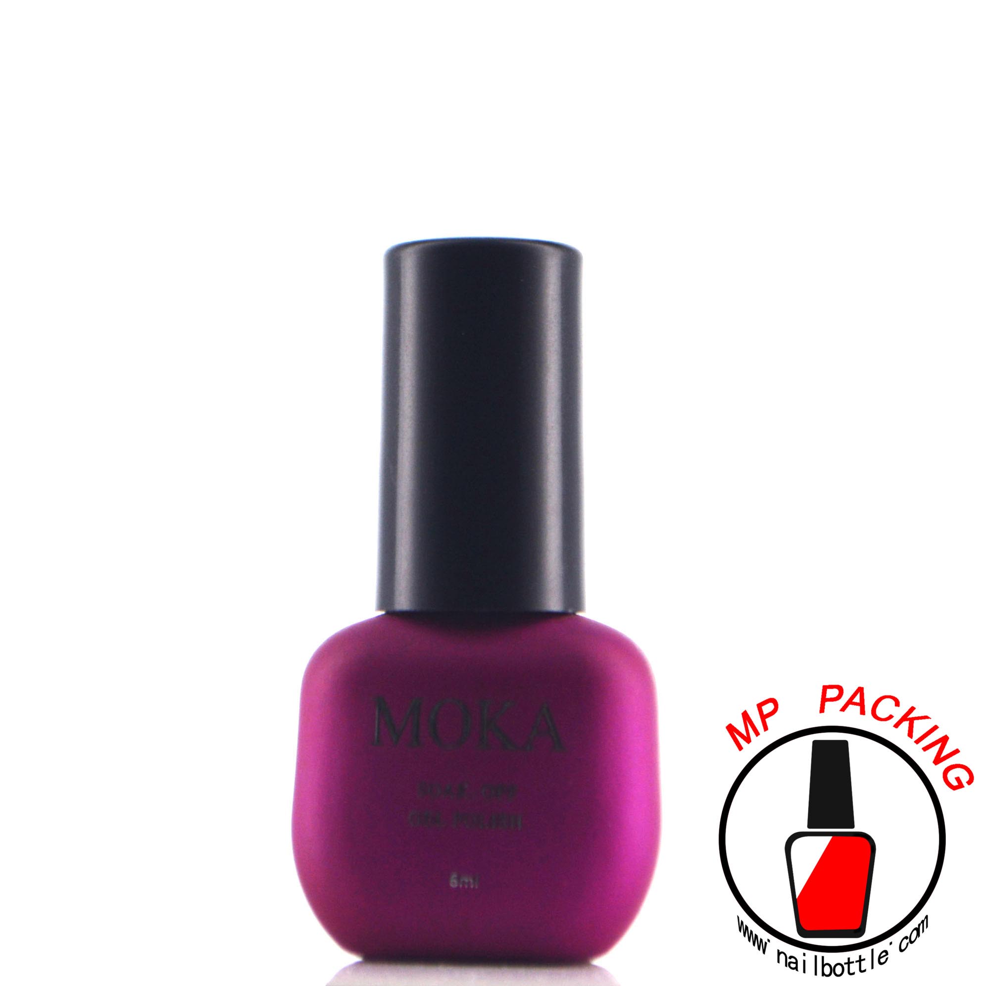  mini empty nail polish bottles 