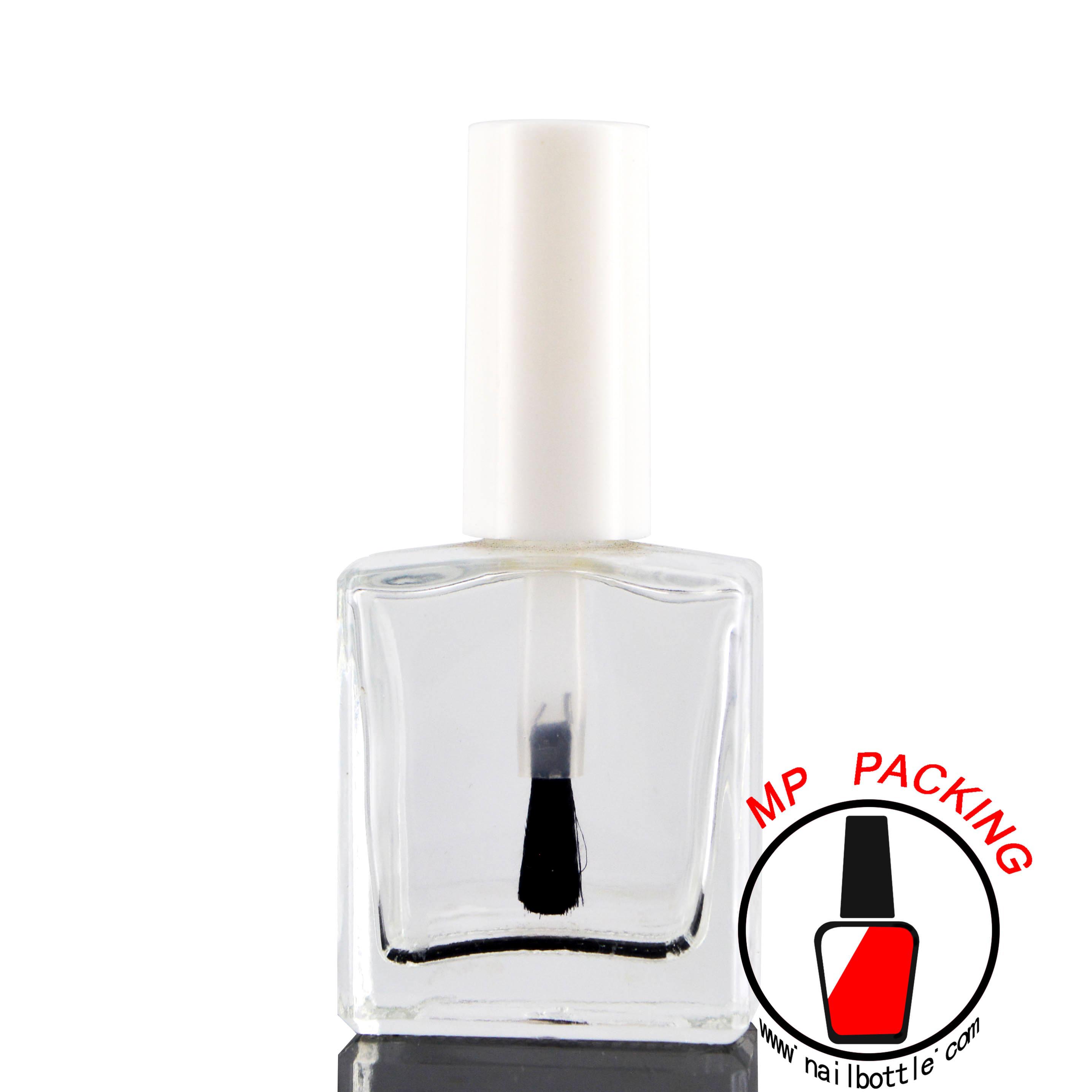 paddle brush nail polish bottle and lids 