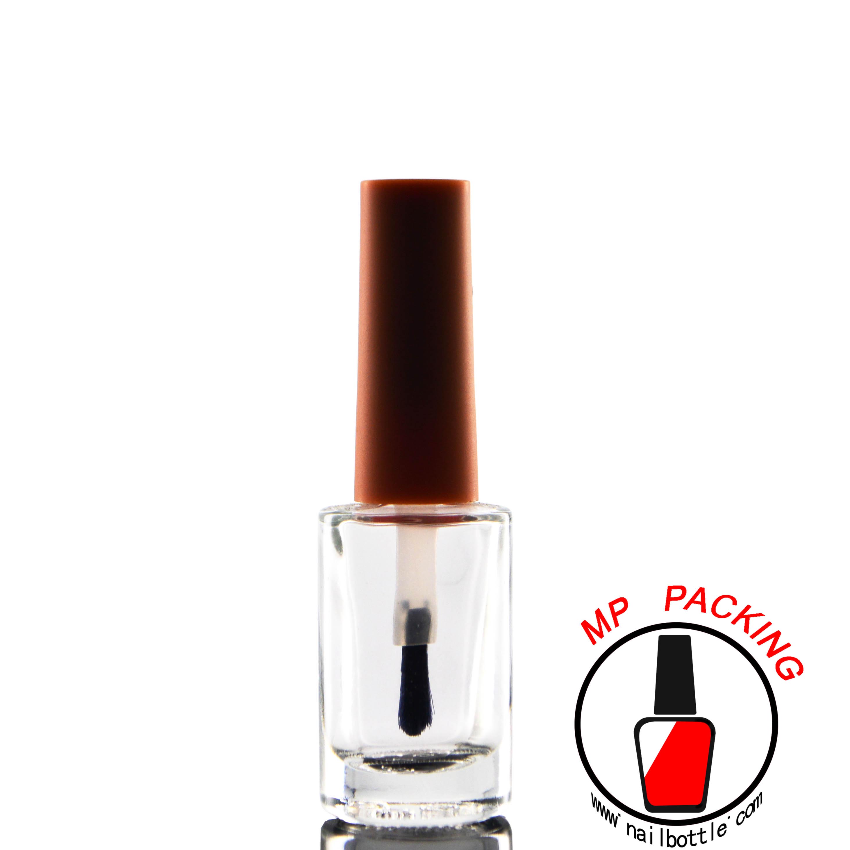 best design nail polish bottle with lids and brush 