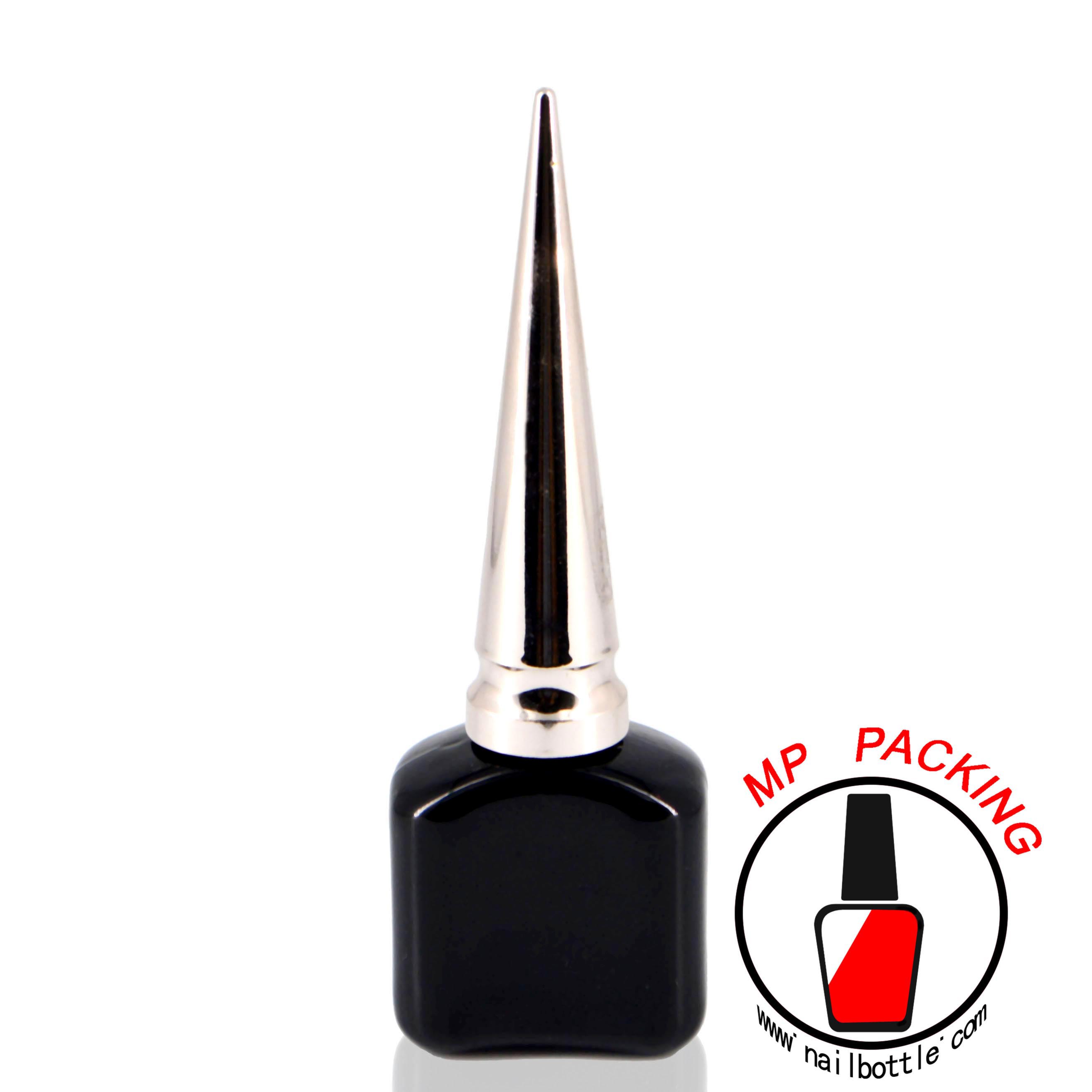 black bottles and lids 