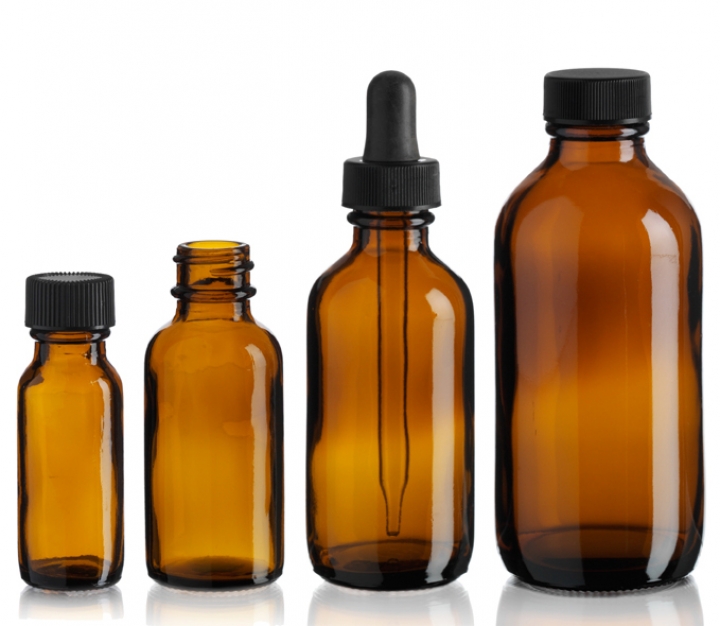 European dropper bottles with child resistant closure 