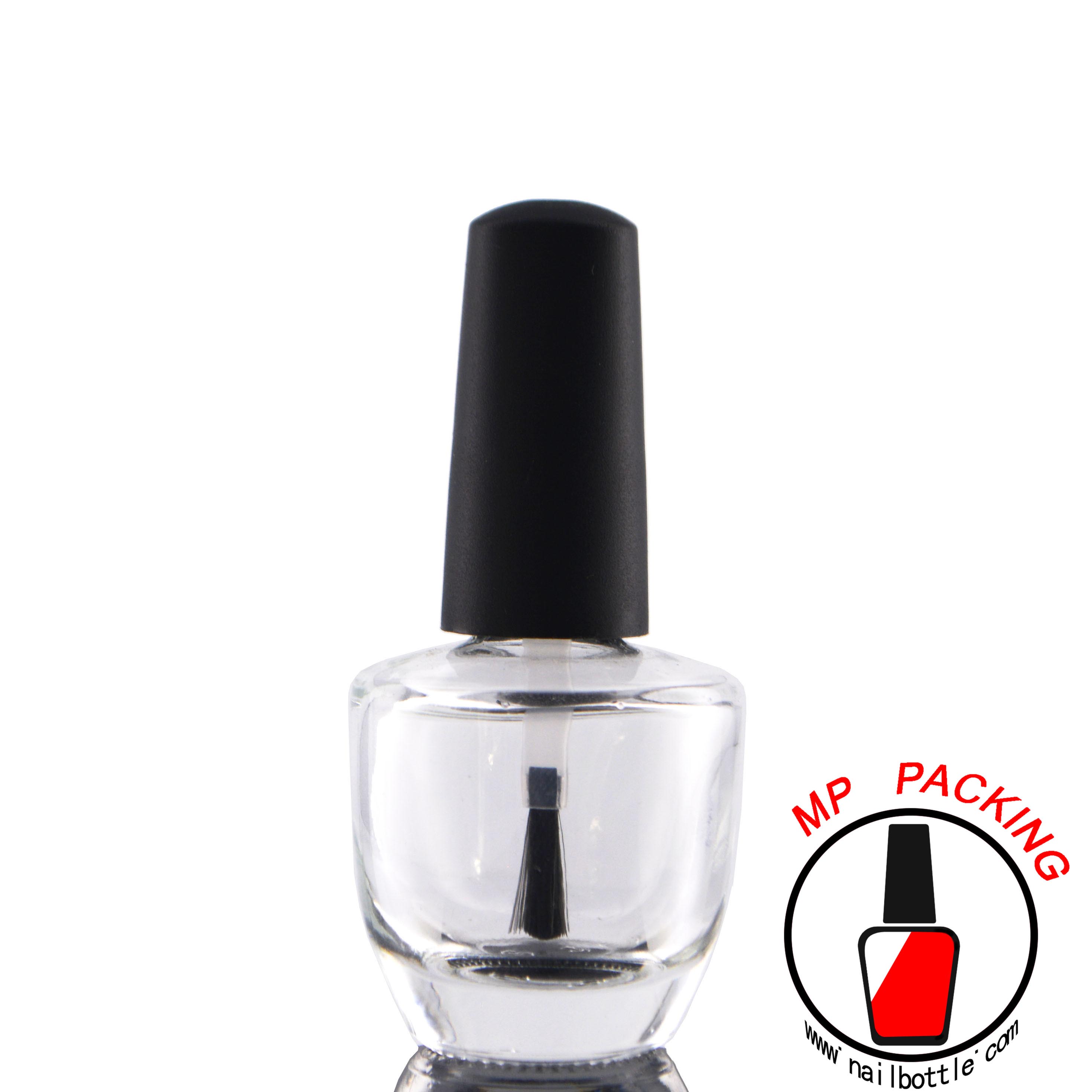  transparent glass bottle empty nail polish bottles 