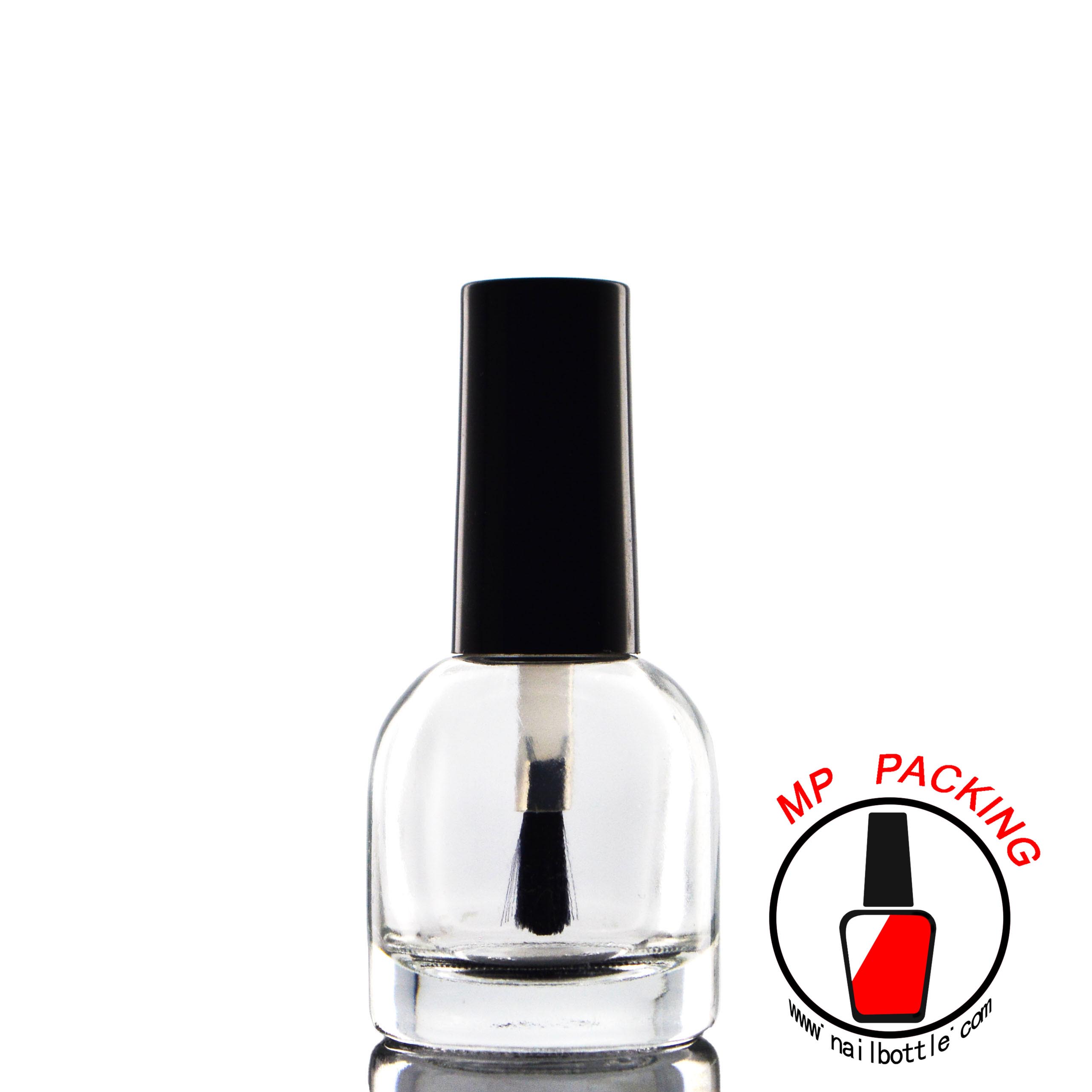 glass nail polish bottle empty 