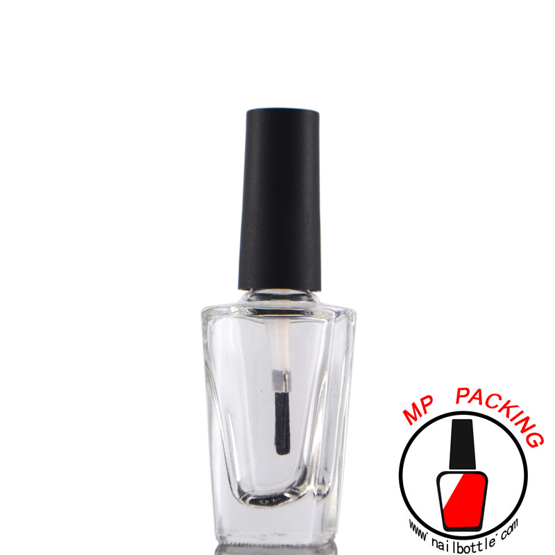 unique empty nail polish bottles with caps and brushes 