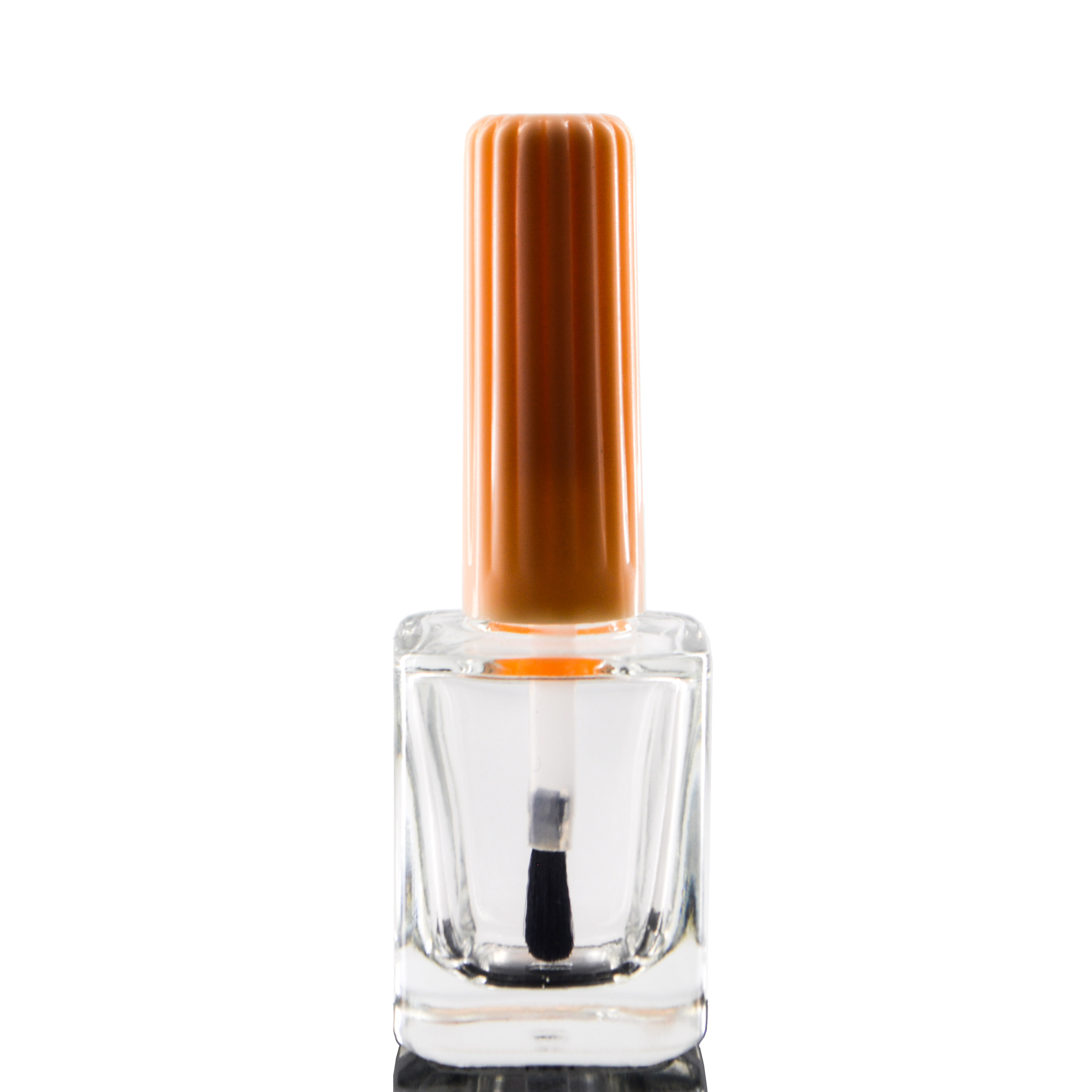 Premium empty polish bottles with cap brush 