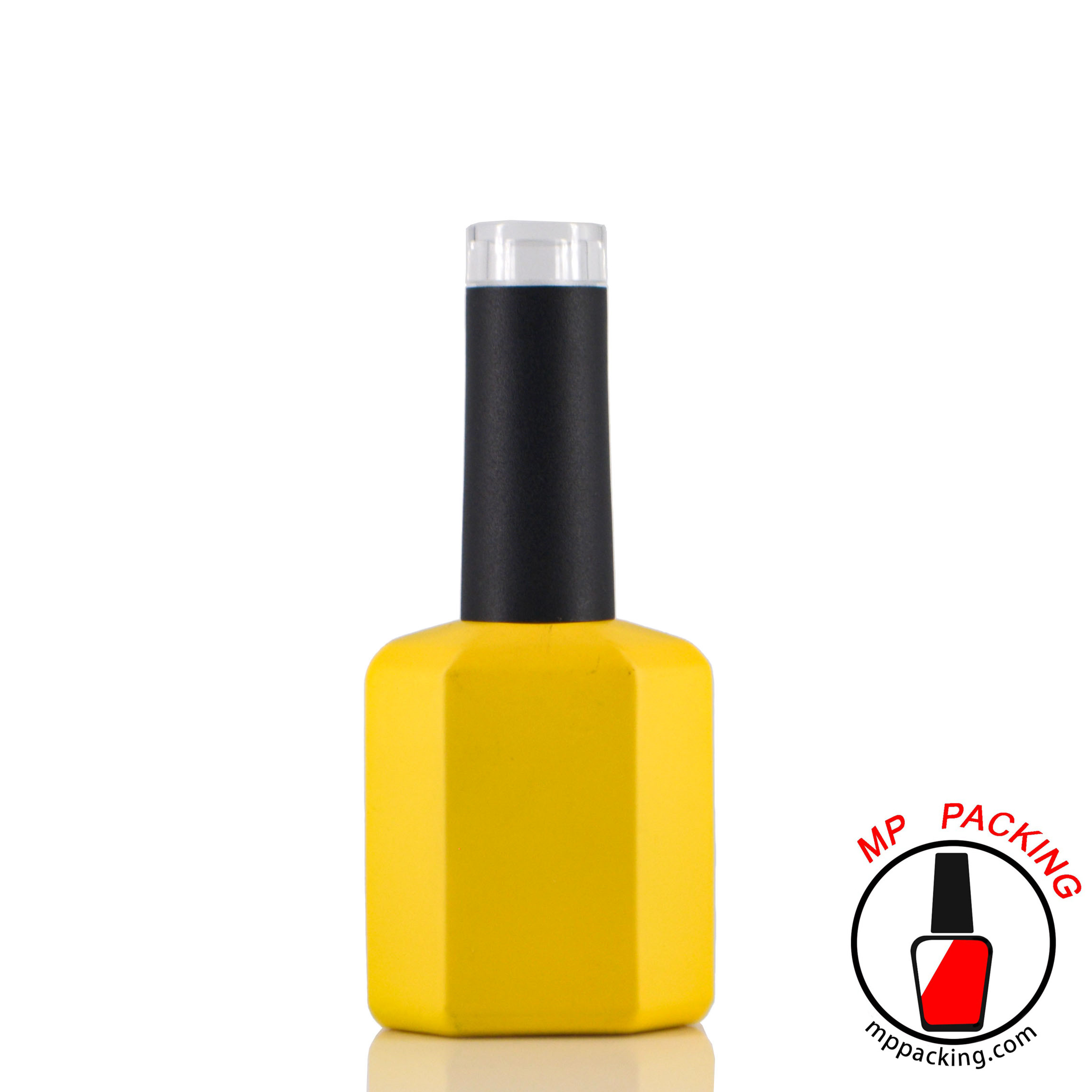 UV Soak Off Gel Polish Glass Bottles And Cap Brush 