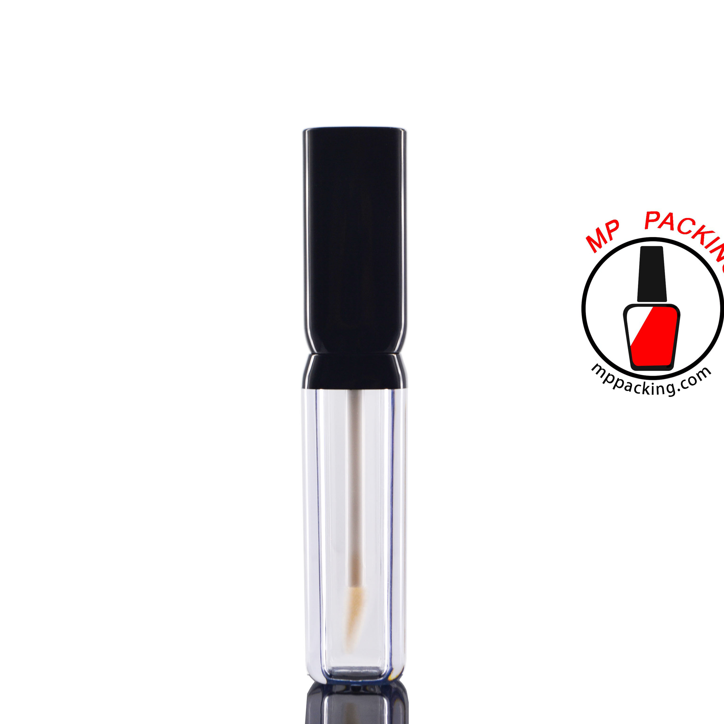 Plastic Clear Lip Balm Bottles 