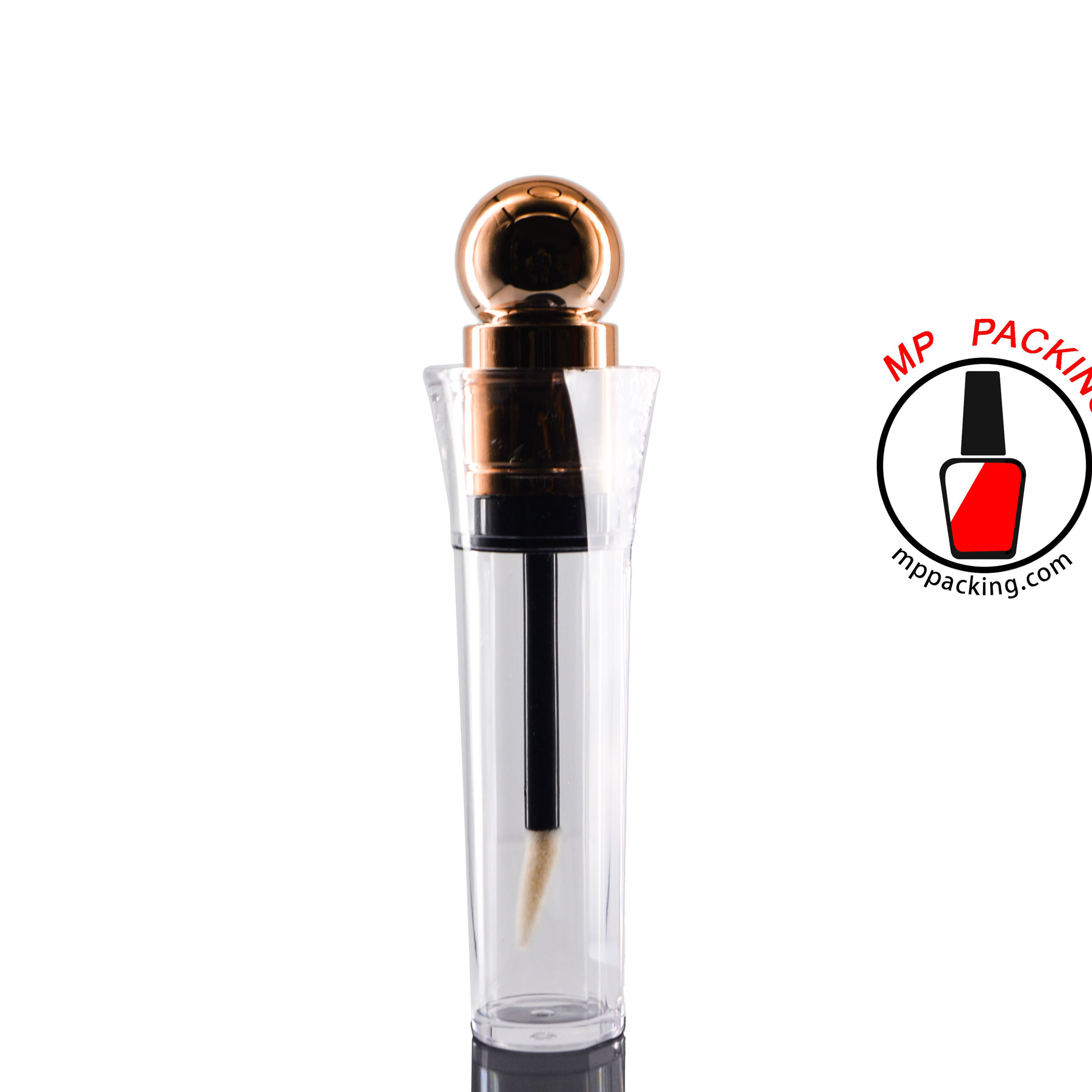 Addict Lip Gloss Container with Cap and Wiper 