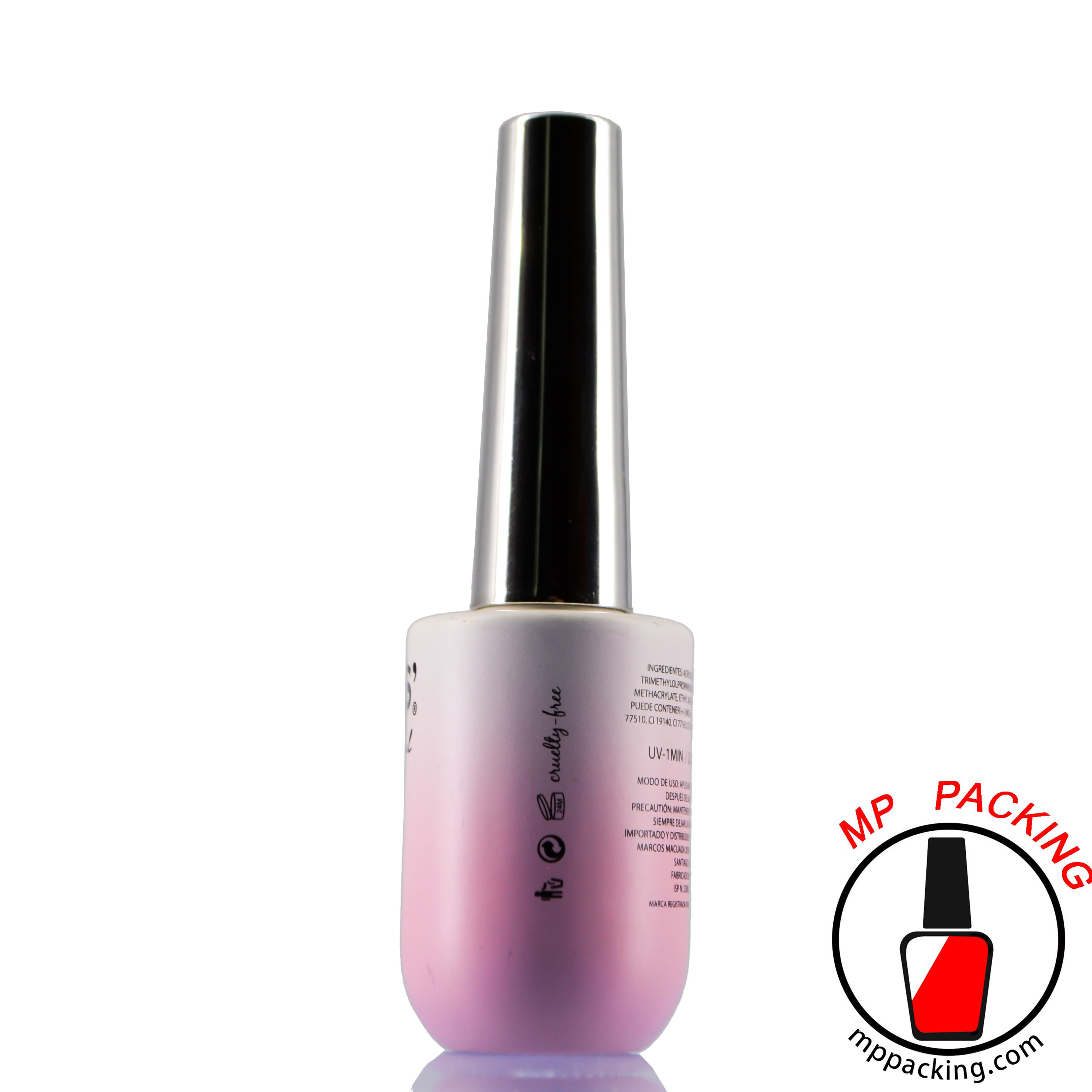 Round Shape Empty Glass Bottle