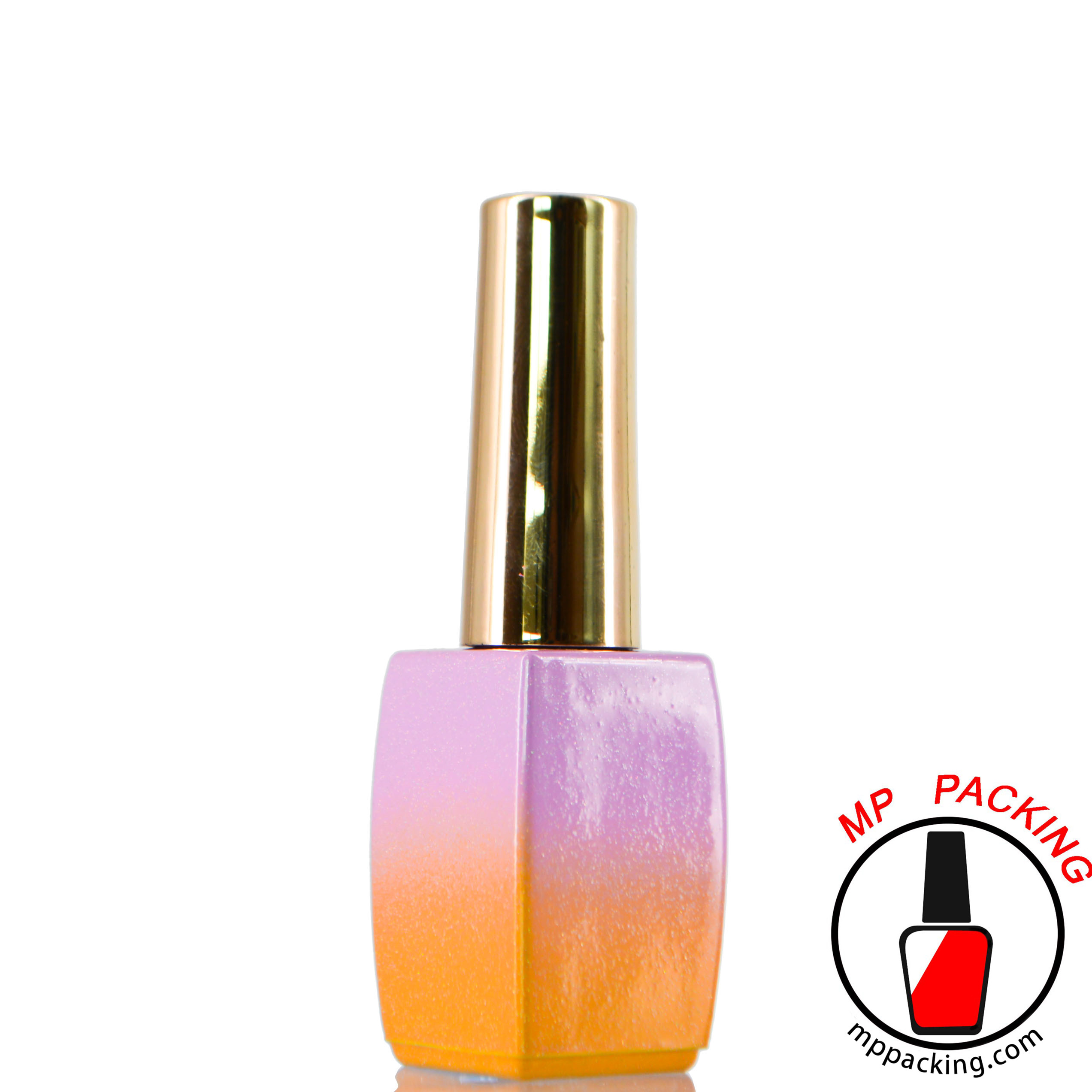 Gradient Gel Polish Glass Bottles