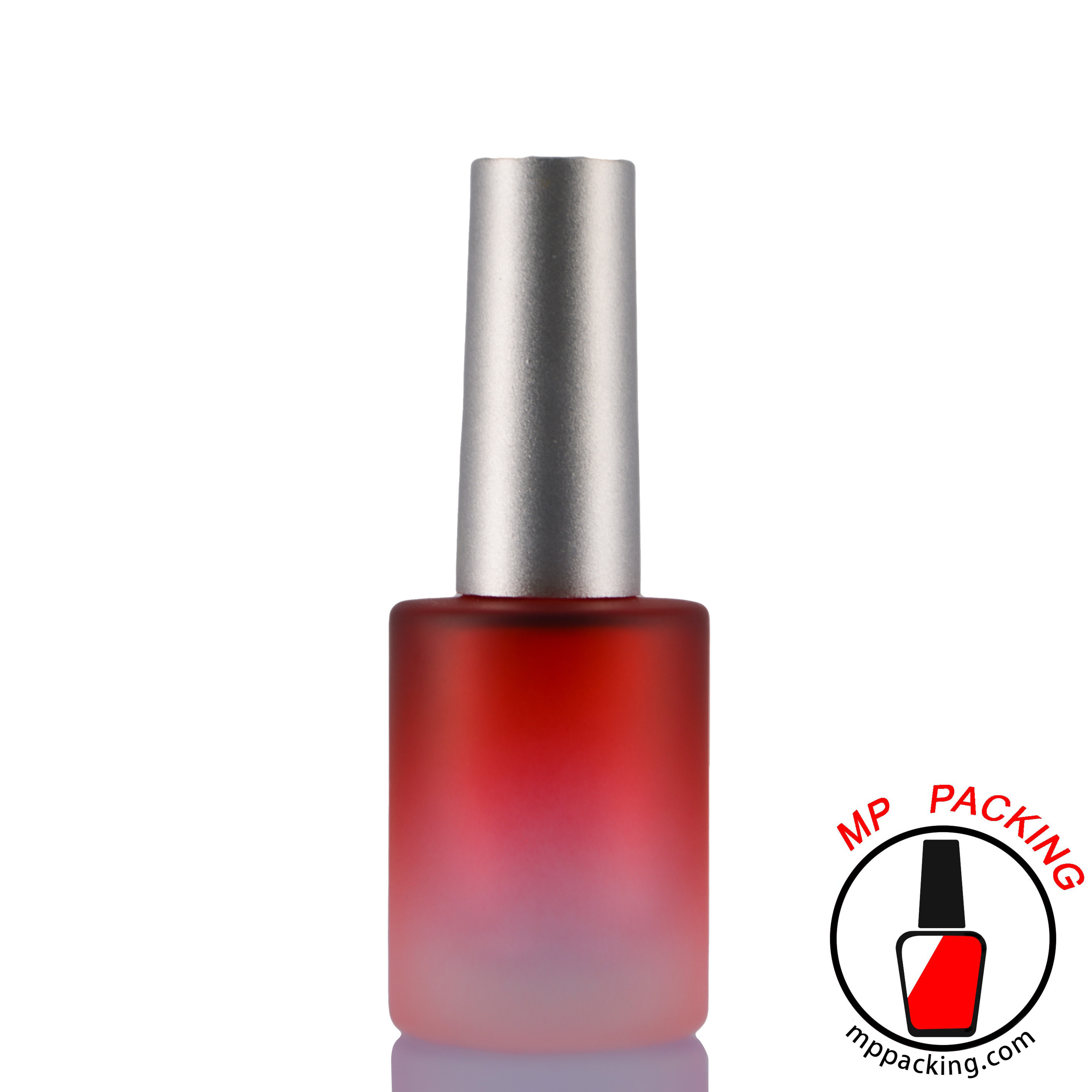 Frosted Empty Glass Bottles 